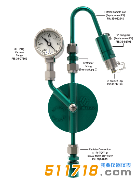 美國(guó)ENTECH CS1200E被動(dòng)罐采樣器.png